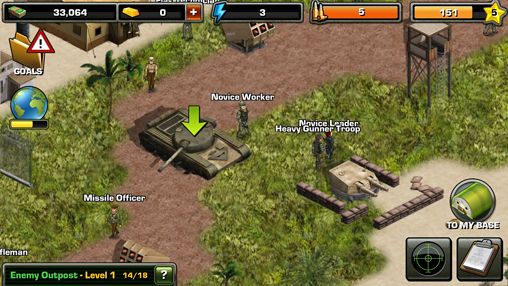 Gameplay screenshots of the Modern war for iPad, iPhone or iPod.