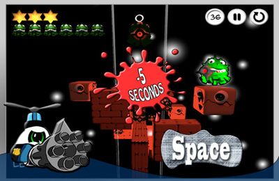 Gameplay screenshots of the Monster Police for iPad, iPhone or iPod.