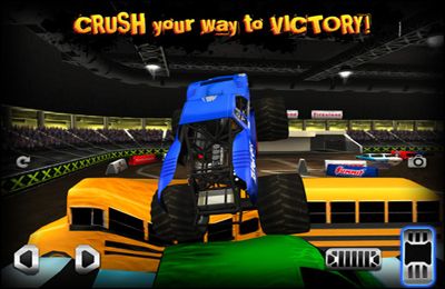 Gameplay screenshots of the Monster Truck Destruction for iPad, iPhone or iPod.