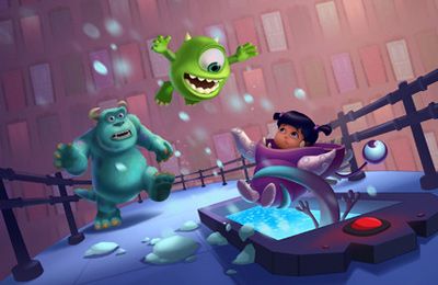 Gameplay screenshots of the Monsters, Inc. Run for iPad, iPhone or iPod.