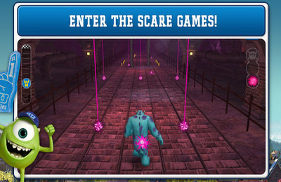Gameplay screenshots of the Monsters University for iPad, iPhone or iPod.