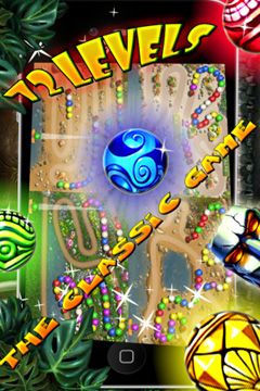 Gameplay screenshots of the Montezuma for iPad, iPhone or iPod.