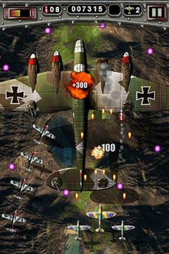 Gameplay screenshots of the Mortal Skies - Modern War Air Combat Shooter for iPad, iPhone or iPod.