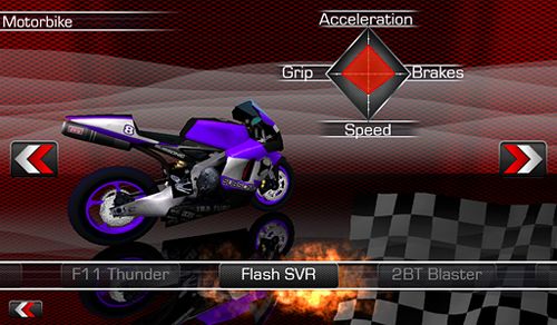 Gameplay screenshots of the Moto racer: 15th Anniversary for iPad, iPhone or iPod.