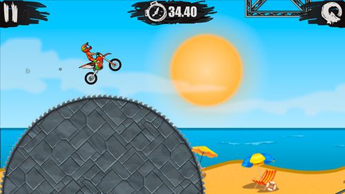 Gameplay screenshots of the Moto x3m for iPad, iPhone or iPod.