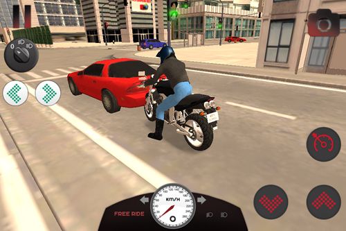 Free Motorcycle driving school - download for iPhone, iPad and iPod.