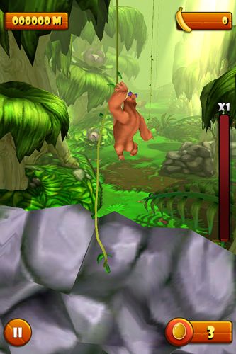 Gameplay screenshots of the Ms. Kong for iPad, iPhone or iPod.