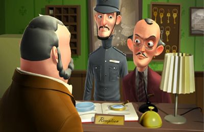 Gameplay screenshots of the Murder Files for iPad, iPhone or iPod.