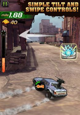 Gameplay screenshots of the Mutant Roadkill for iPad, iPhone or iPod.