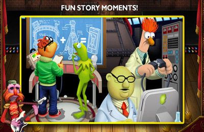 Gameplay screenshots of the My Muppets Show for iPad, iPhone or iPod.