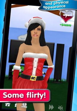 Gameplay screenshots of the My Virtual Girlfriend for iPad, iPhone or iPod.