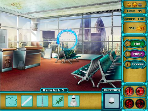 Gameplay screenshots of the Mysterious passenger for iPad, iPhone or iPod.