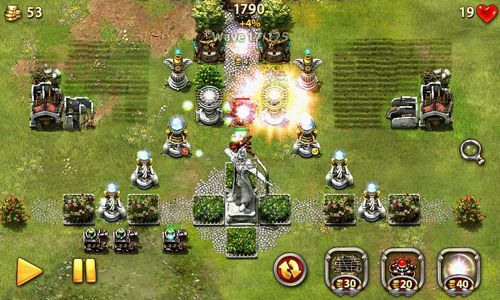 Gameplay screenshots of the Myth defense: Light forces for iPad, iPhone or iPod.
