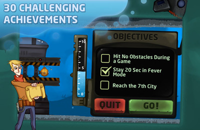 Gameplay screenshots of the Nautilus – The Submarine Adventure for iPad, iPhone or iPod.