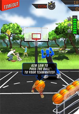 Gameplay screenshots of the NBA: King of the Court 2 for iPad, iPhone or iPod.
