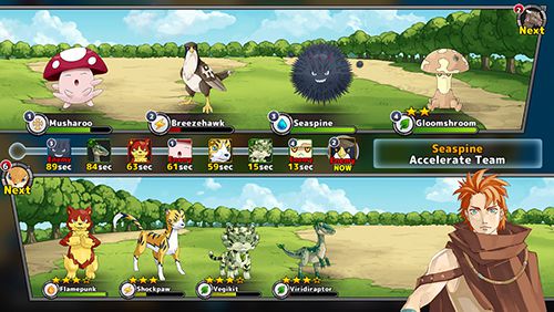 Gameplay screenshots of the Neo monsters for iPad, iPhone or iPod.