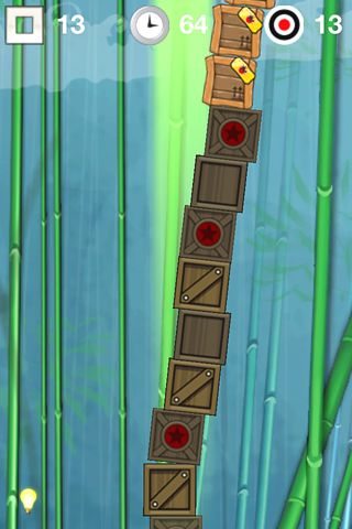 Gameplay screenshots of the Ninja: Blocks for iPad, iPhone or iPod.
