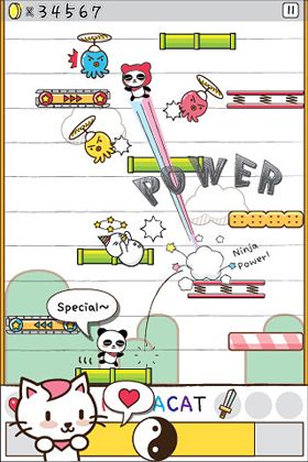 Free Ninja cat & candy factory - download for iPhone, iPad and iPod.