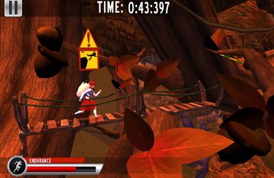 Gameplay screenshots of the Ninja Warrior Game for iPad, iPhone or iPod.