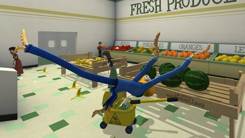 Gameplay screenshots of the Octodad: Dadliest catch for iPad, iPhone or iPod.