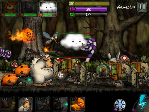 Gameplay screenshots of the Odd island: Defense for iPad, iPhone or iPod.