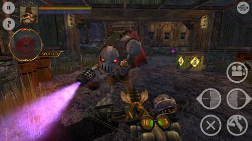 Gameplay screenshots of the Oddworld: Stranger's wrath for iPad, iPhone or iPod.