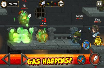 Gameplay screenshots of the Oh My Heroes! for iPad, iPhone or iPod.