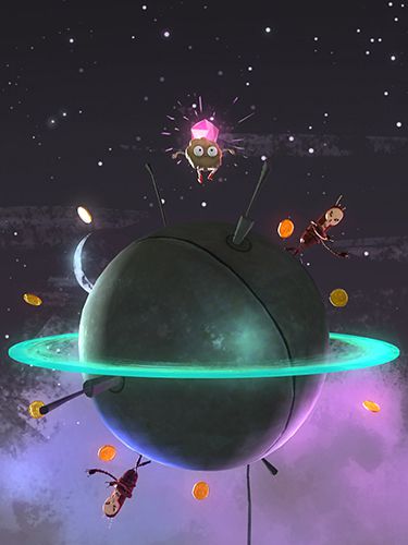 Gameplay screenshots of the Orbit's Odyssey for iPad, iPhone or iPod.
