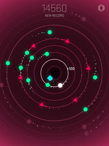 Gameplay screenshots of the Orbitum for iPad, iPhone or iPod.