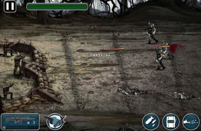 Gameplay screenshots of the Outpost Defense for iPad, iPhone or iPod.