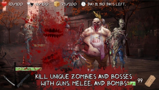 Gameplay screenshots of the Overlive - Zombie Survival for iPad, iPhone or iPod.