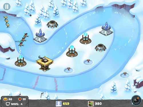Gameplay screenshots of the Overtime rush for iPad, iPhone or iPod.