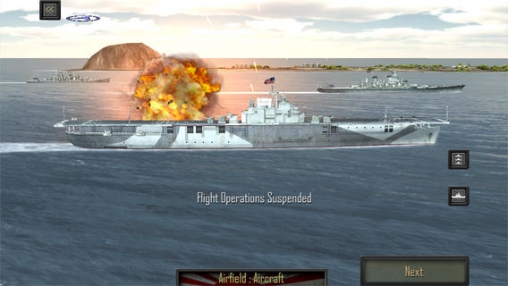 Gameplay screenshots of the Pacific fleet for iPad, iPhone or iPod.