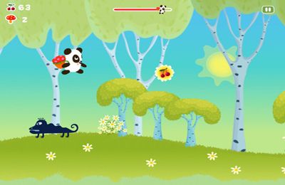 Gameplay screenshots of the Panda Sweet Tooth Full HD for iPad, iPhone or iPod.