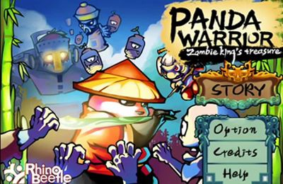 Game Panda Warrior: Zombie king’s treasure for iPhone free download.
