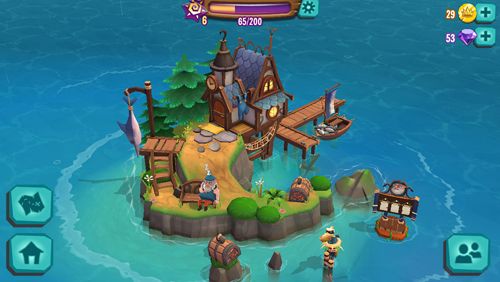 Gameplay screenshots of the Paradise bay for iPad, iPhone or iPod.