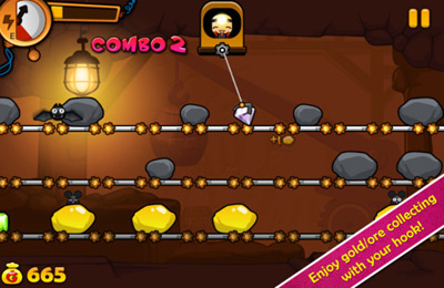 Gameplay screenshots of the Peak Gold for iPad, iPhone or iPod.