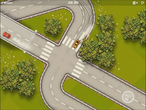 Gameplay screenshots of the Pico rally for iPad, iPhone or iPod.
