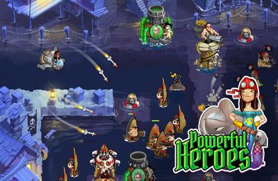 Gameplay screenshots of the Pirate Legends TD for iPad, iPhone or iPod.
