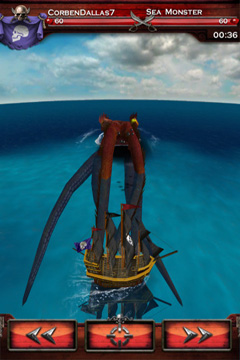 Gameplay screenshots of the Pirates of the Caribbean: Master of the Seas for iPad, iPhone or iPod.