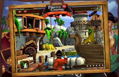 Gameplay screenshots of the Pirates vs Corsairs: Davy Jones' Gold HD for iPad, iPhone or iPod.