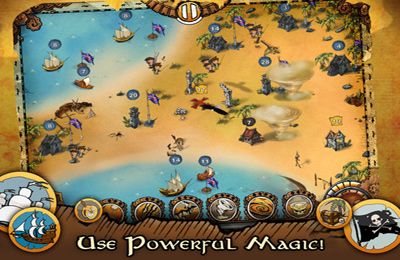 Gameplay screenshots of the Pirrrates! for iPad, iPhone or iPod.