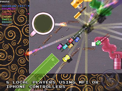 Gameplay screenshots of the Pixel machines for iPad, iPhone or iPod.