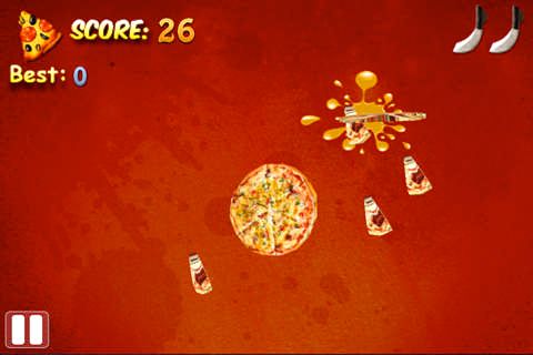 Gameplay screenshots of the Pizza fighter for iPad, iPhone or iPod.