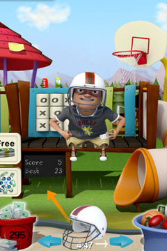 Gameplay screenshots of the Playground Bully for iPad, iPhone or iPod.