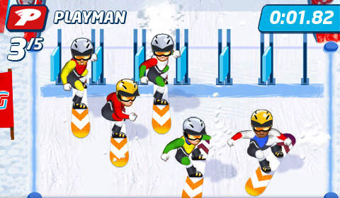 Free Playman: Winter games - download for iPhone, iPad and iPod.