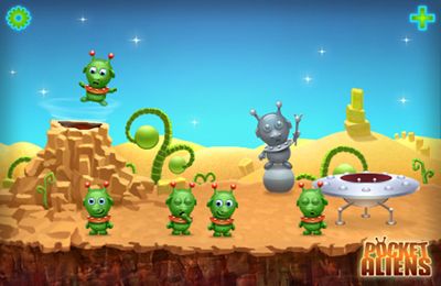 Gameplay screenshots of the Pocket Aliens for iPad, iPhone or iPod.