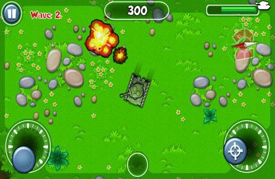Gameplay screenshots of the Pocket Panzers for iPad, iPhone or iPod.