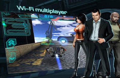Gameplay screenshots of the Protoxide: Death Race for iPad, iPhone or iPod.