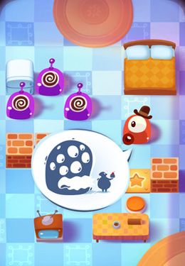 Gameplay screenshots of the Pudding Monsters for iPad, iPhone or iPod.